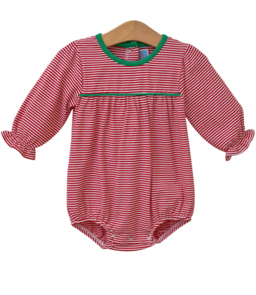 Trotter Street Kids Trotter Street Kids Ellie Bubble - Red Stripe/Green