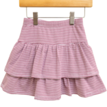Trotter Street Kids Trotter Street Kids Rosemary Skort - Cranberry Stripe