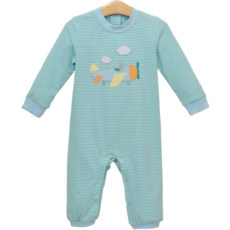 Trotter Street Kids Trotter Street Kids Airplane Romper