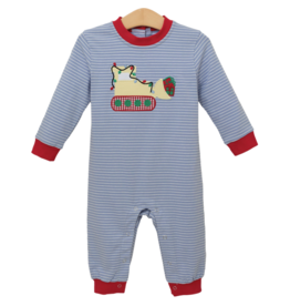 Trotter Street Kids Trotter Street Kids Constructing Christmas Romper