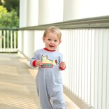 Trotter Street Kids Trotter Street Kids Constructing Christmas Romper