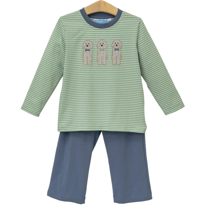 Trotter Street Kids Trotter Street Kids Dog Pant Set