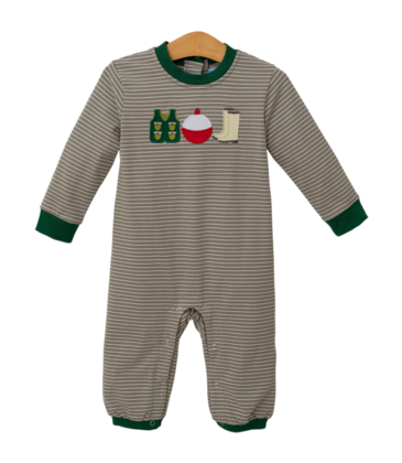 Trotter Street Kids Trotter Street Kids Fishing Trio Romper