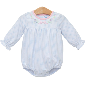Trotter Street Kids Trotter Street Kids Floral Embroidery Bubble
