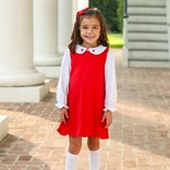 Trotter Street Kids Trotter Street Kids Holiday Bow Dress Set