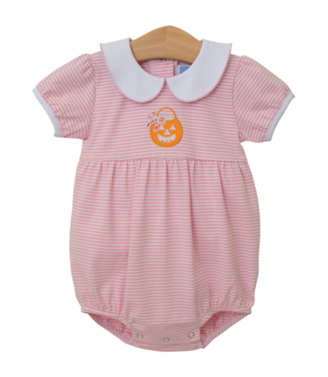 Trotter Street Kids Trotter Street Kids Pink Jack O'Lantern Bubble