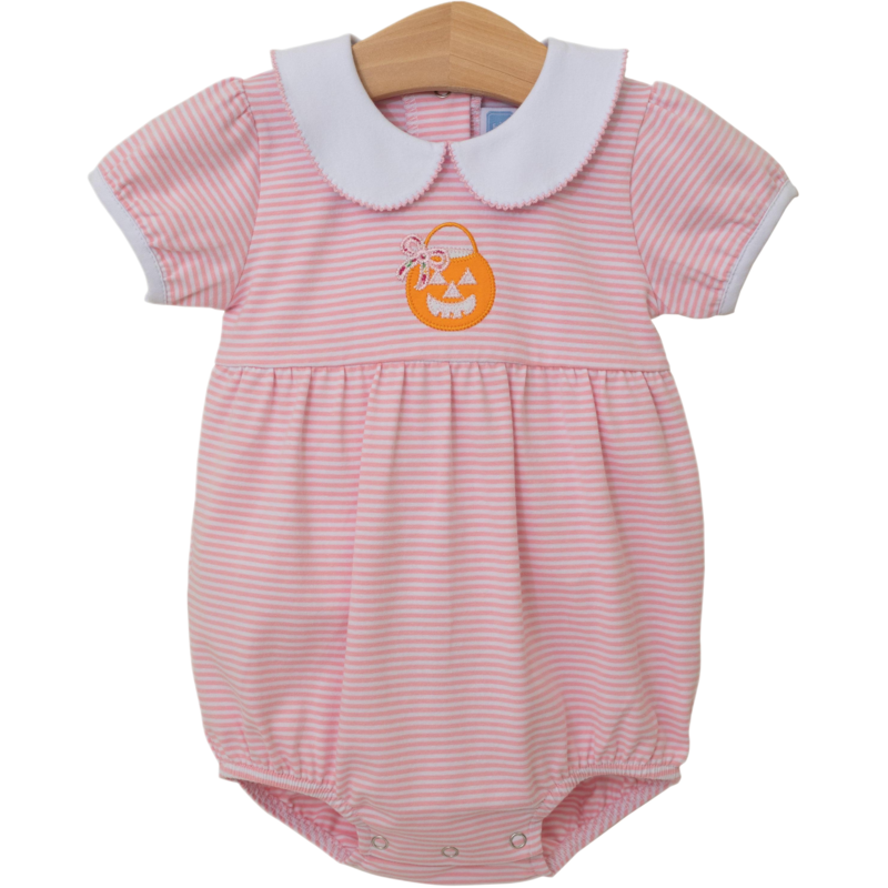 Trotter Street Kids Trotter Street Kids Pink Jack O'Lantern Bubble