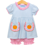 Trotter Street Kids Trotter Street Kids Pumpkin Bloomer Set