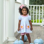 Trotter Street Kids Trotter Street Kids Pumpkin Bloomer Set