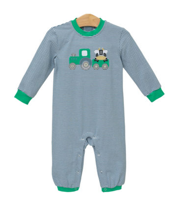 Trotter Street Kids Trotter Street Kids Tractor Romper