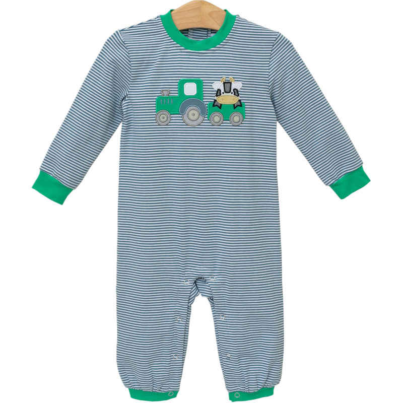 Trotter Street Kids Trotter Street Kids Tractor Romper