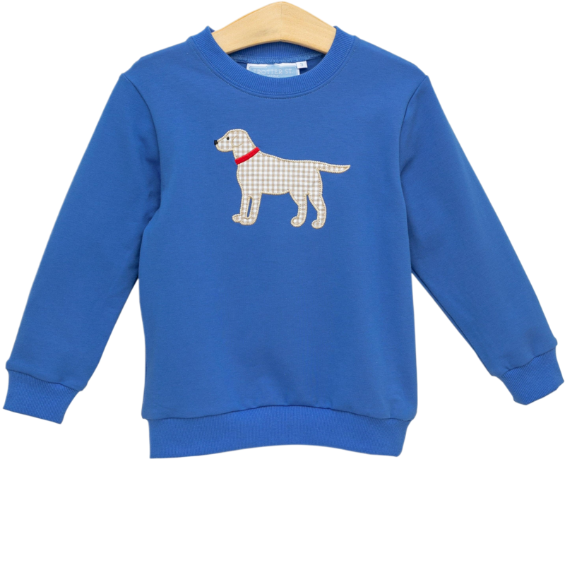Trotter Street Kids Trotter Street Kids Dog French Terry Pullover