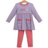 Trotter Street Kids Trotter Street Kids Bows Pant Set