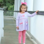 Trotter Street Kids Trotter Street Kids Bows Pant Set