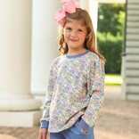 Trotter Street Kids Trotter Street Kids Floral French Terry Set