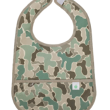 Apple of My Isla Apple of My Isla The Wipe It Bib - Camo