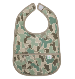 Apple of My Isla Apple of My Isla The Wipe It Bib - Camo