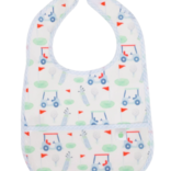 Apple of My Isla Apple of My Isla The Wipe It Bib - Golf