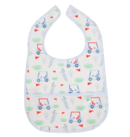 Apple of My Isla Apple of My Isla The Wipe It Bib - Golf