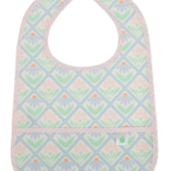 Apple of My Isla Apple of My Isla The Wipe It Bib - Pastel Floral