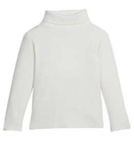 Bisby Bisby Ivory Ribbed Turtleneck