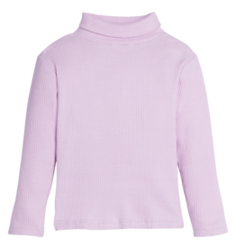 Bisby Bisby Lilac Ribbed Turtleneck