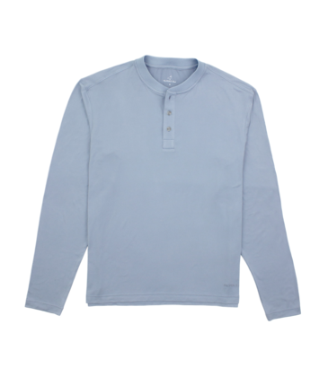 Properly Tied Properly Tied Ravine Henley - Dusk Blue