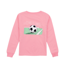 Properly Tied Properly Tied Light Pink LS Tee - Soccer