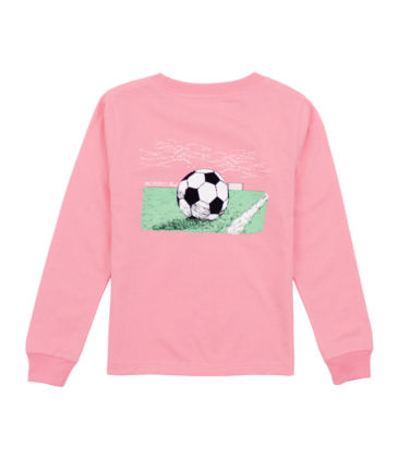 Properly Tied Properly Tied Light Pink LS Tee - Soccer