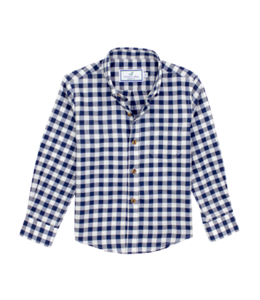 Properly Tied Properly Tied Woodland Sportshirt - Navy Pier