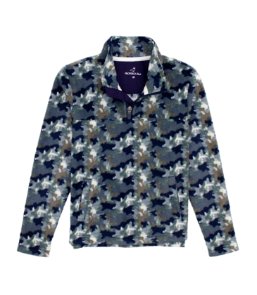 Properly Tied Properly Tied Sportsman Microfleece Pullover - Delta Backwater Camo