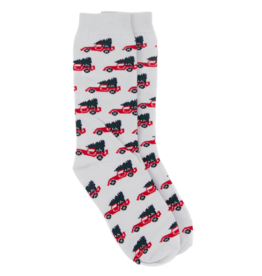 Properly Tied Properly Tied Lucky Duck Sock - Christmas Truck