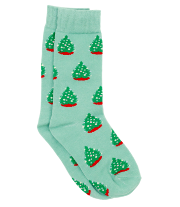 Properly Tied Properly Tied Lucky Duck Sock - Christmas Tree