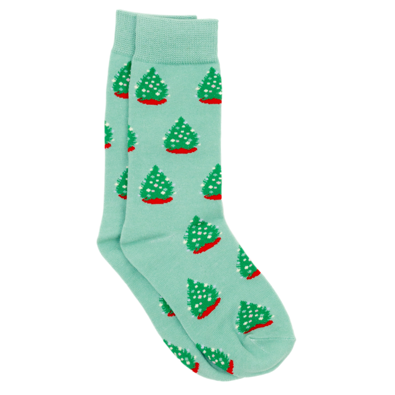Properly Tied Properly Tied Lucky Duck Sock - Christmas Tree