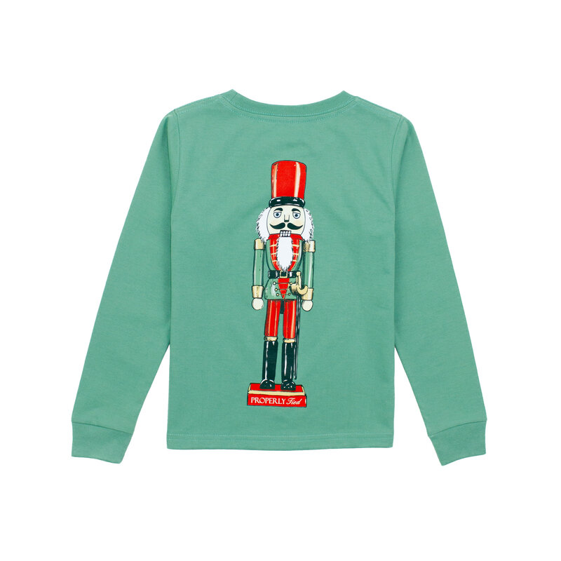 Properly Tied Properly Tied Ivy LS Tee - Nutcracker