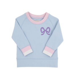 The Beaufort Bonnet Company TBBC Cassidy Crewneck - Beale Street Blue/Bow