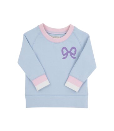 The Beaufort Bonnet Company TBBC Cassidy Crewneck - Beale Street Blue/Bow