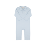 The Beaufort Bonnet Company TBBC Sir Proper's Romper - Beale Street Blue Stripe