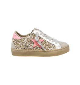 ShuShop ShuShop Paula Gold Sparkle Sneakers