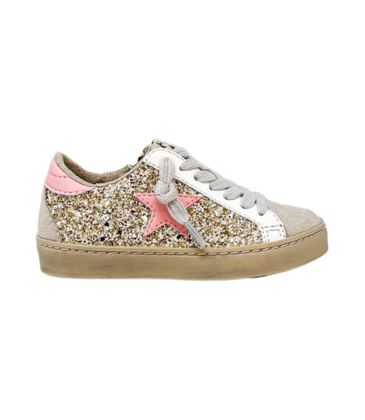 ShuShop ShuShop Paula Gold Sparkle Sneakers