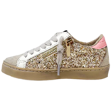 ShuShop ShuShop Paula Gold Sparkle Sneakers