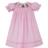 Anavini Anavini Nutcracker Corduroy Bishop Dress
