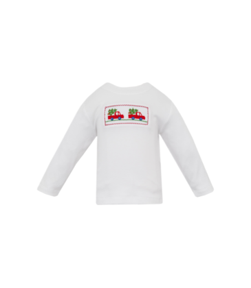 Petit Bebe Petit Bebe Christmas Tree Cars T-Shirt