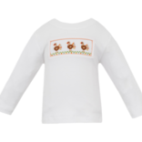 Petit Bebe Petit Bebe Orange Turkey T-Shirt