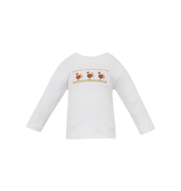 Petit Bebe Petit Bebe Orange Turkey T-Shirt