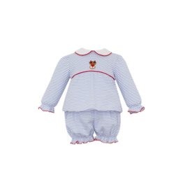Petit Bebe Petit Bebe Rudolph Bloomer Set