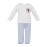 Petit Bebe Petit Bebe Rudolph Pocket Pant Set