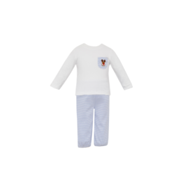 Petit Bebe Petit Bebe Rudolph Pocket Pant Set