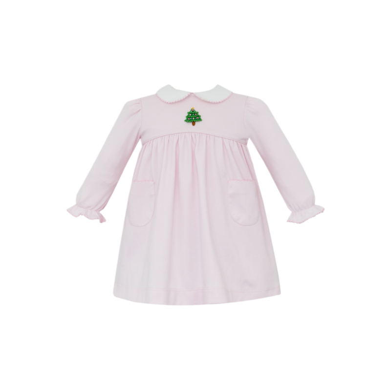 Petit Bebe Petit Bebe Christmas Tree Dress