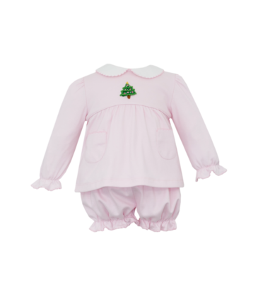 Petit Bebe Petit Bebe Christmas Tree Bloomer Set